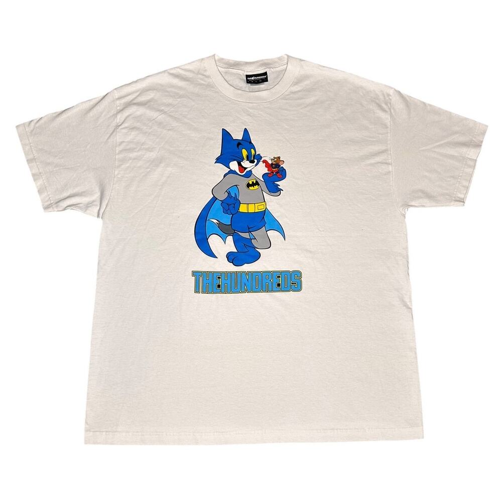 The Hundreds x Warner Bros Tom and Jerry Batman Superman T-Shirt